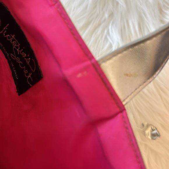 Victoria's Secret Supermodel Heidi Klum Bag Limited Edition Mini Silver Tote! - Picture 14 of 17